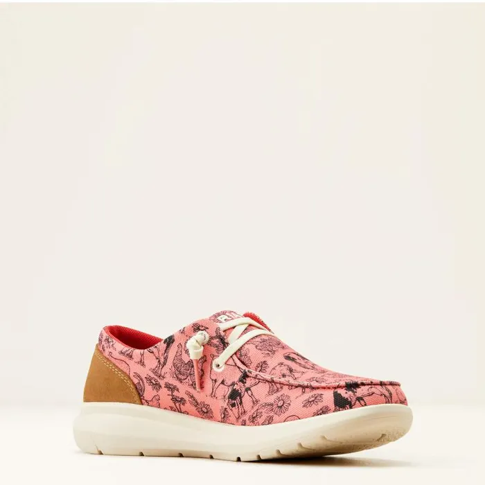 Women Shoes and Sneakers Ariat Hilo Coral Livestockdark Tan Suede Women Shoes and Sneakers Ariat Hilo Coral Livestockdark Tan Suede