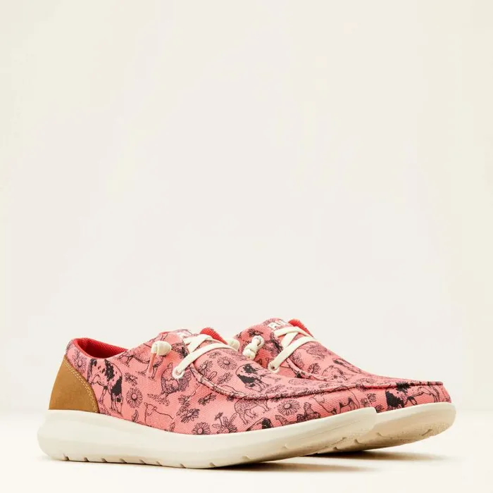 Women Shoes and Sneakers Ariat Hilo Coral Livestockdark Tan Suede Women Shoes and Sneakers Ariat Hilo Coral Livestockdark Tan Suede