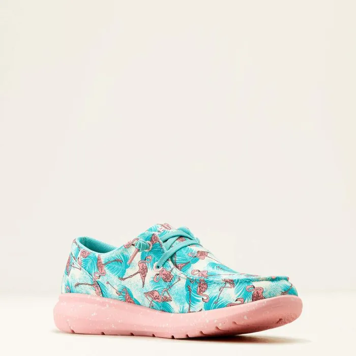 Women Shoes and Sneakers Ariat Hilo Flamingo Print Women Shoes and Sneakers Ariat Hilo Flamingo Print
