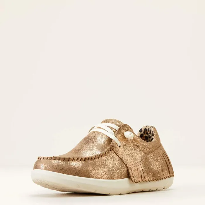 Women Shoes and Sneakers Ariat Hilo Fringe Foiled Rose
