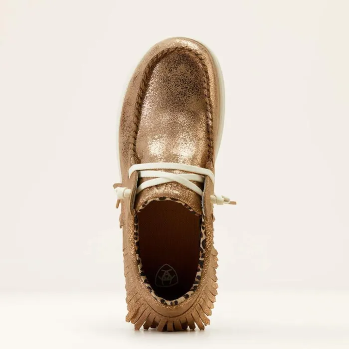 Women Shoes and Sneakers Ariat Hilo Fringe Foiled Rose Women Shoes and Sneakers Ariat Hilo Fringe Foiled Rose