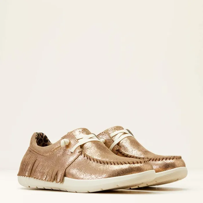 Women Shoes and Sneakers Ariat Hilo Fringe Foiled Rose Women Shoes and Sneakers Ariat Hilo Fringe Foiled Rose