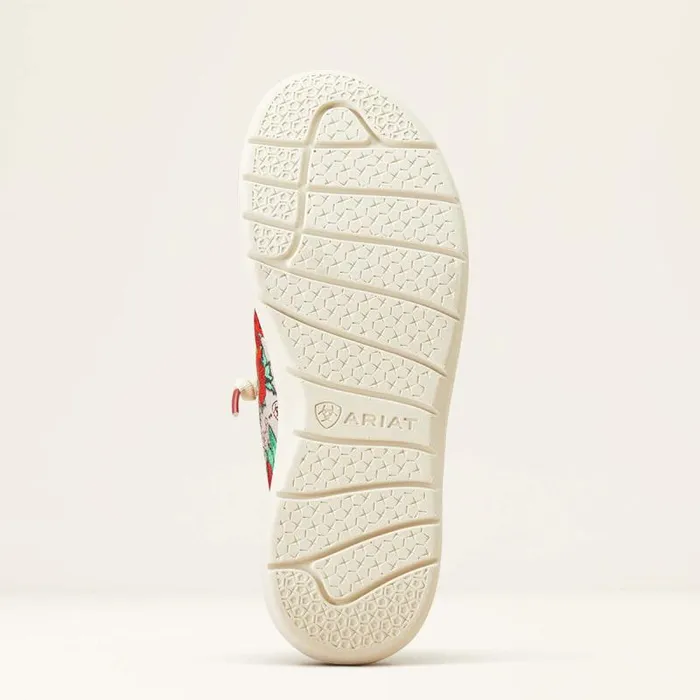 Women Shoes and Sneakers Ariat Hilo Rose Logo Print