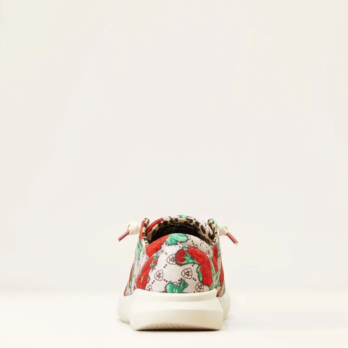 Women Shoes and Sneakers Ariat Hilo Rose Logo Print