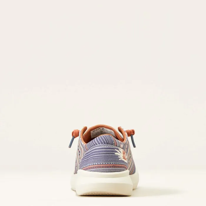Women Shoes and Sneakers Ariat Hilo Sendero Blue Boquillas Print Women Shoes and Sneakers Ariat Hilo Sendero Blue Boquillas Print
