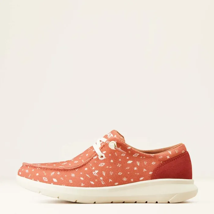 Women Shoes and Sneakers Ariat Hilo Sendero Clay Dibujo Print