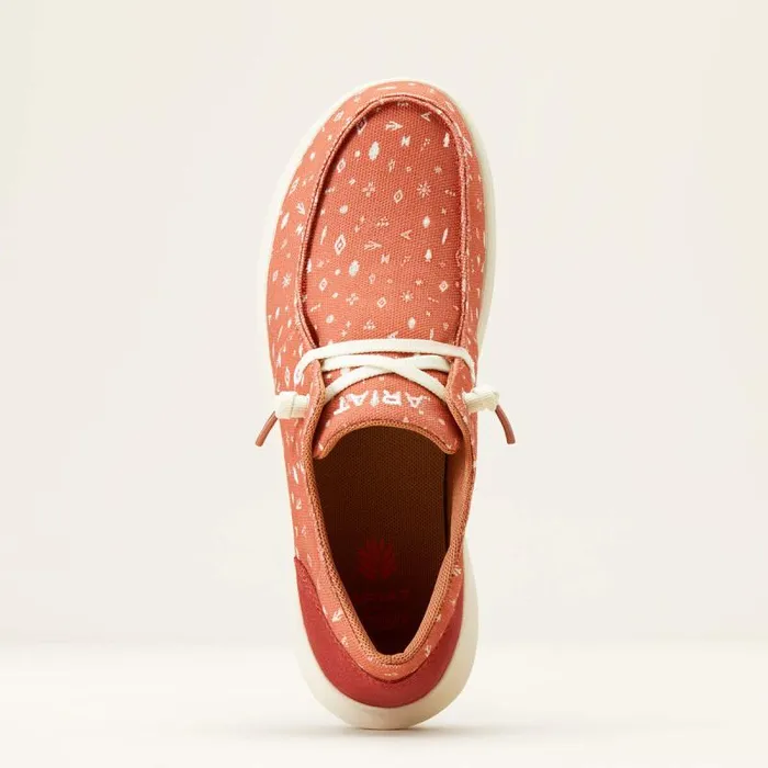 Women Shoes and Sneakers Ariat Hilo Sendero Clay Dibujo Print