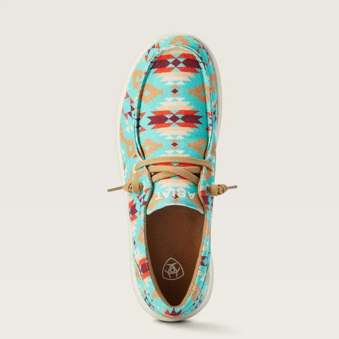 Women Shoes and Sneakers Ariat Hilo Turquoise Saddle Blanket Women Shoes and Sneakers Ariat Hilo Turquoise Saddle Blanket