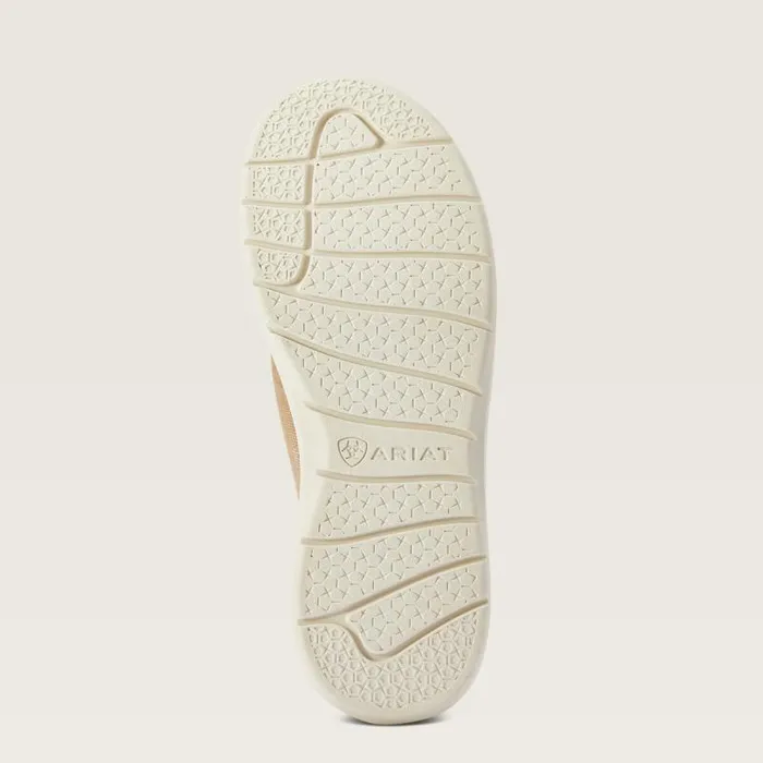 Women Shoes and Sneakers Ariat Hilo Washed Tan Canvas Women Shoes and Sneakers Ariat Hilo Washed Tan Canvas