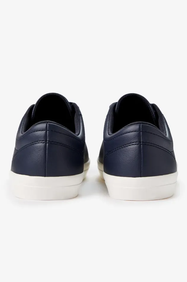 Women Shoes Fred Perry Baseline Navysnow White