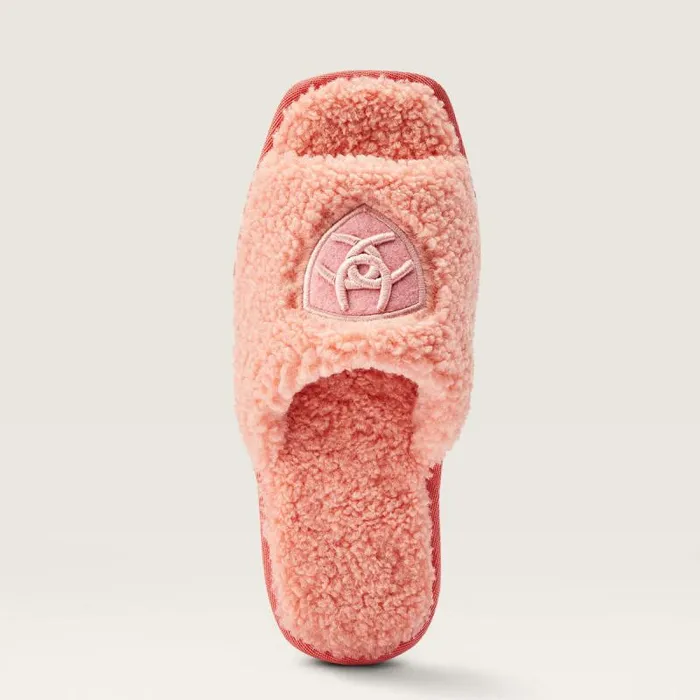 Women Slippers Ariat Cozy Chic Square Toe Slipper Fuzzy Pink Women Slippers Ariat Cozy Chic Square Toe Slipper Fuzzy Pink