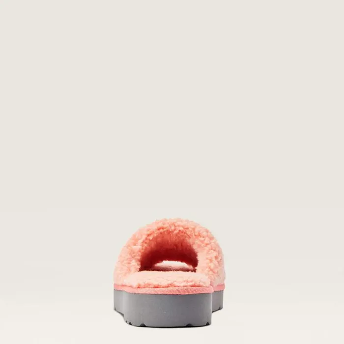 Women Slippers Ariat Cozy Chic Square Toe Slipper Fuzzy Pink Women Slippers Ariat Cozy Chic Square Toe Slipper Fuzzy Pink