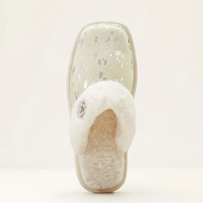 Women Slippers Ariat Jackie Square Toe Ice Silver Women Slippers Ariat Jackie Square Toe Ice Silver