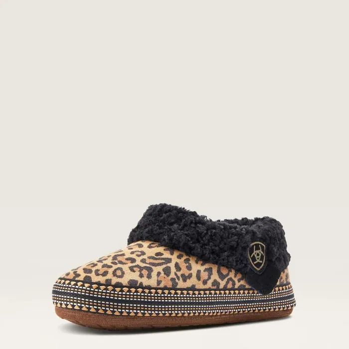 Women Slippers Ariat Melody Slipper Leopard Print Suede