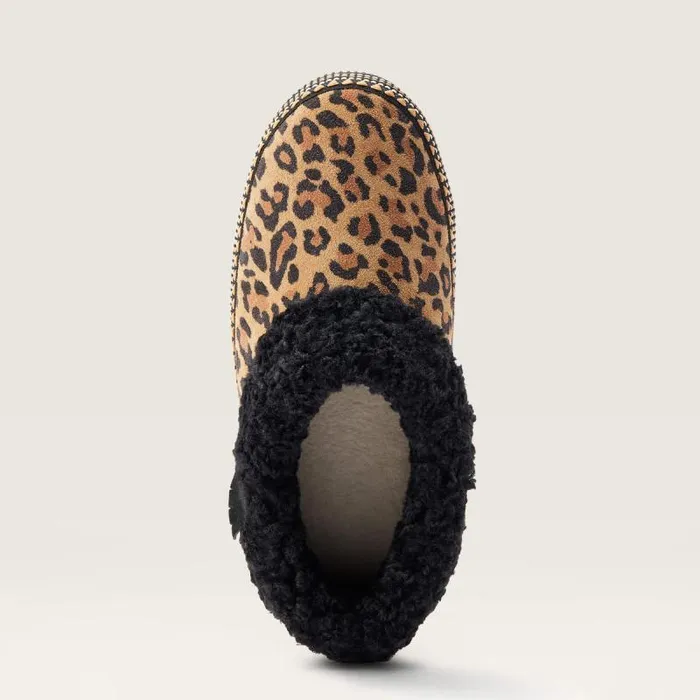 Women Slippers Ariat Melody Slipper Leopard Print Suede Women Slippers Ariat Melody Slipper Leopard Print Suede