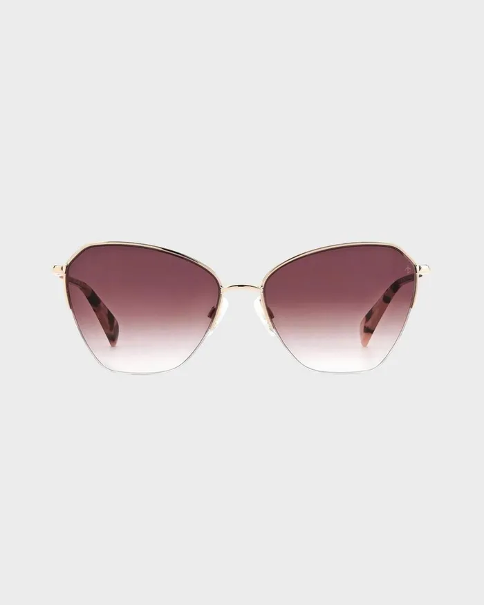 Women Sunglasses Rag 038 Bone Avery Red Gold