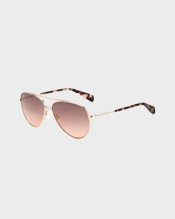 Women Sunglasses Rag 038 Bone Leslie Red Gold
