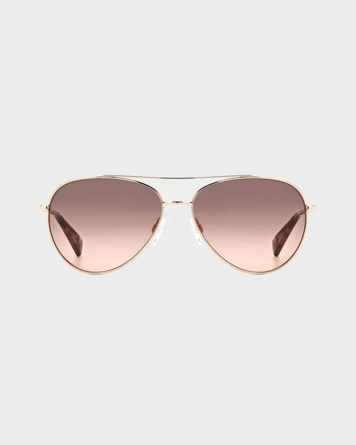 Women Sunglasses Rag 038 Bone Leslie Red Gold