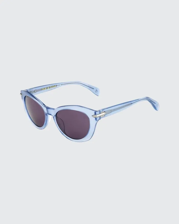 Women Sunglasses Rag 038 Bone Lily Blue