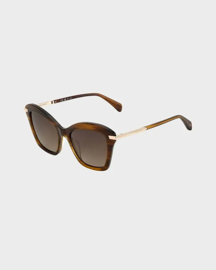 Women Sunglasses Rag 038 Bone Marsha Horn Brown