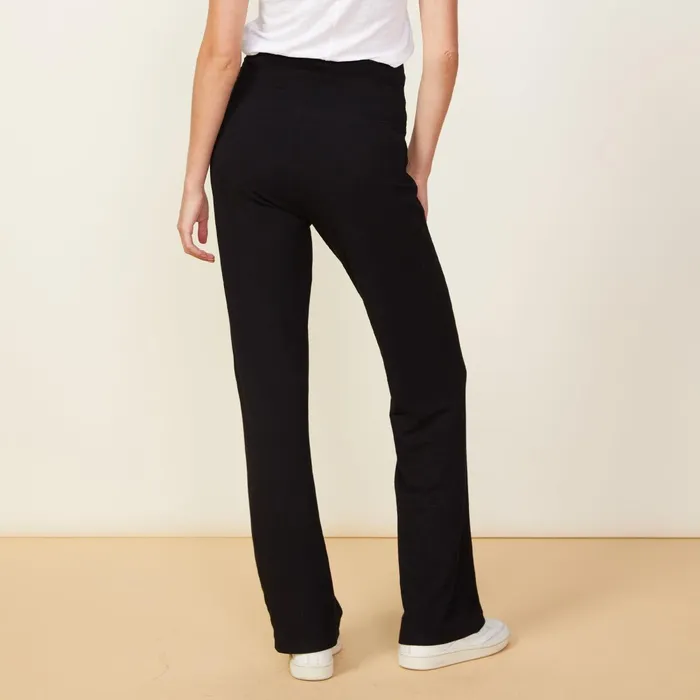 Women Sweats MONROW Supersoft Flare Pant Black