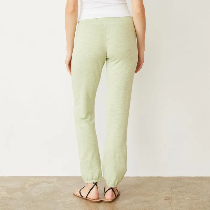 Women Sweats MONROW Supersoft Vintage Sweats Matcha