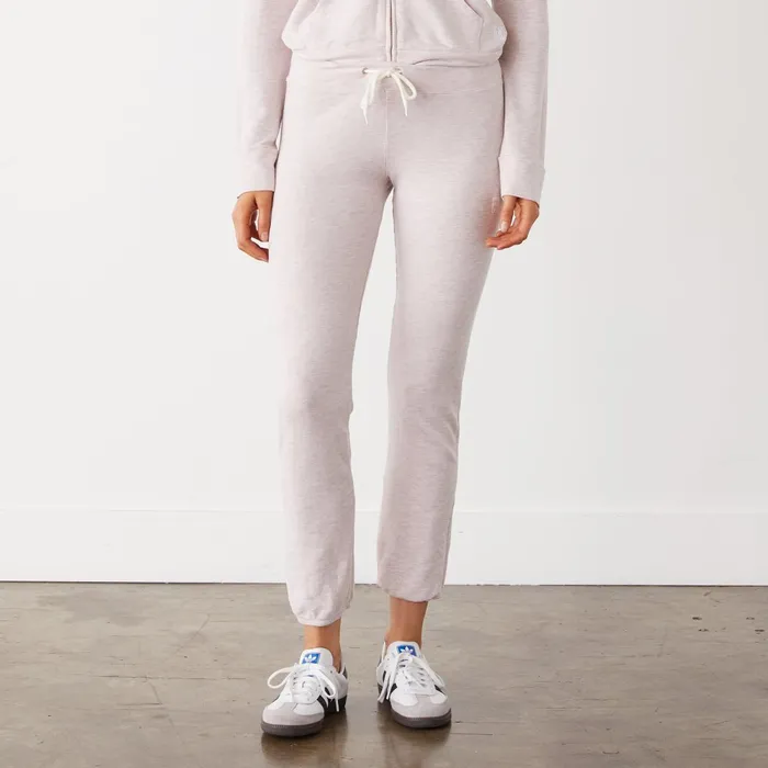 Women Sweats MONROW Supersoft Vintage Sweats Pink Pearl