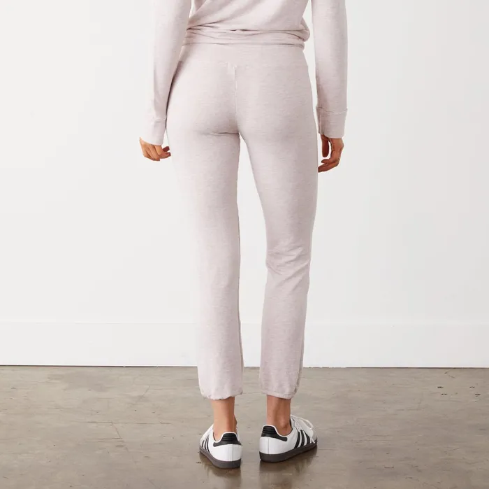 Women Sweats MONROW Supersoft Vintage Sweats Pink Pearl