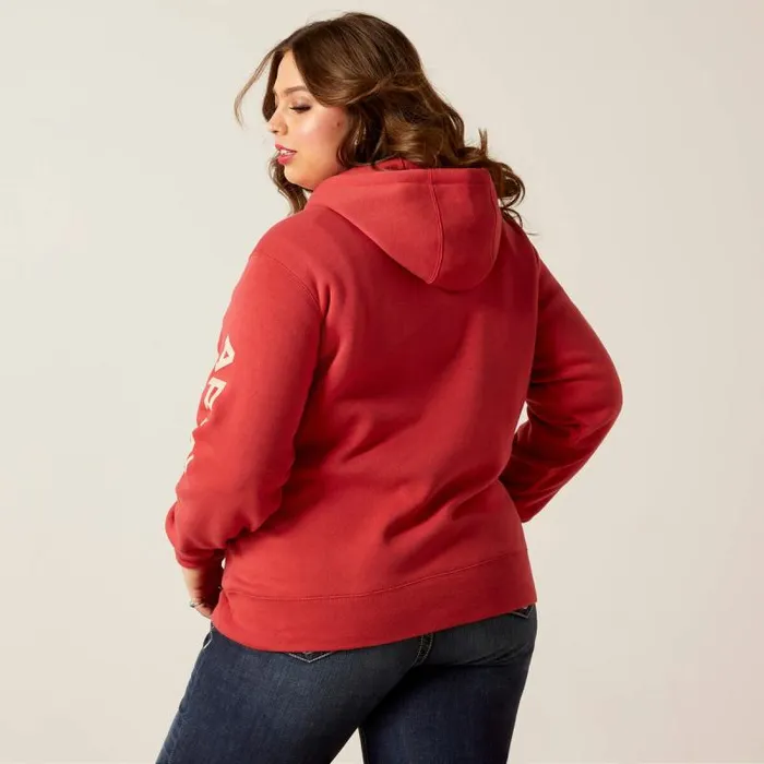 Women Sweatshirts and Hoodies Ariat Ariat Logo Hoodie Cardinal Women Sweatshirts and Hoodies Ariat Ariat Logo Hoodie Cardinal