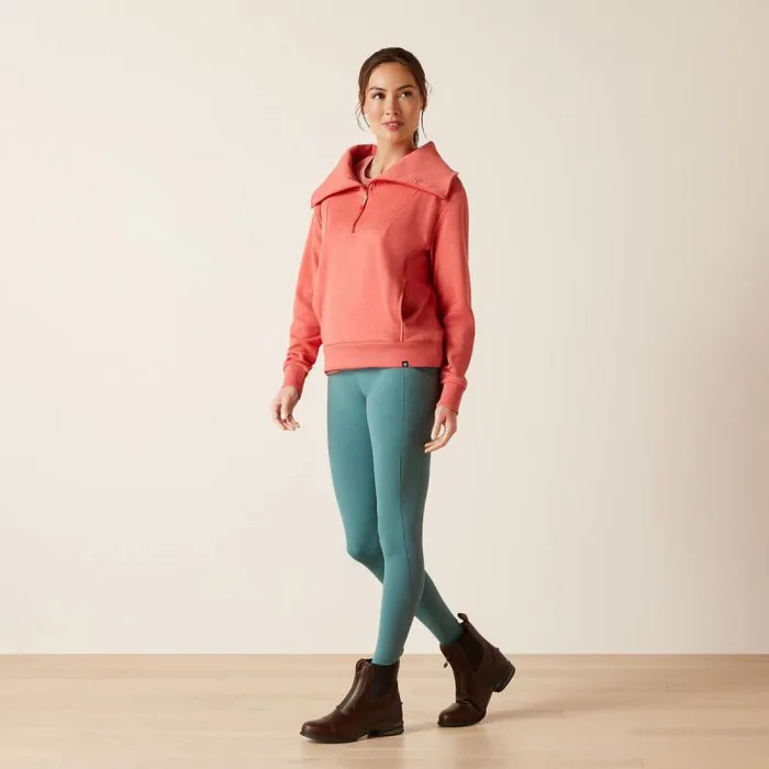 Women Sweatshirts and Hoodies Ariat Fern 12 Zip Sweatshirt Heather Baked Apple Women Sweatshirts and Hoodies Ariat Fern 12 Zip Sweatshirt Heather Baked Apple