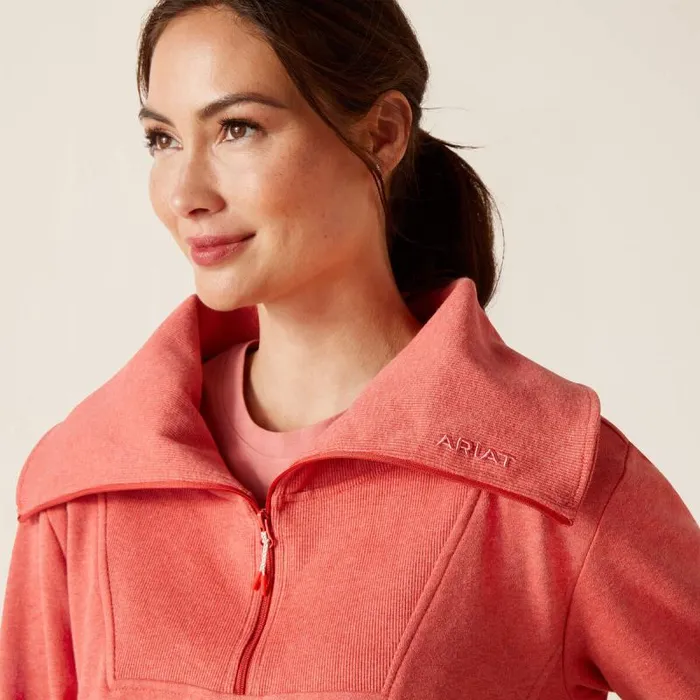 Women Sweatshirts and Hoodies Ariat Fern 12 Zip Sweatshirt Heather Baked Apple Women Sweatshirts and Hoodies Ariat Fern 12 Zip Sweatshirt Heather Baked Apple