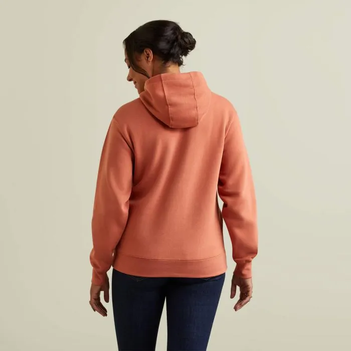 Women Sweatshirts and Hoodies Ariat REAL Branded Logo Hoodie Aragon Women Sweatshirts and Hoodies Ariat REAL Branded Logo Hoodie Aragon