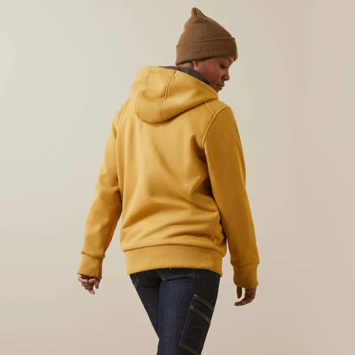 Women Sweatshirts and Hoodies Ariat Rebar AllWeather Full Zip Hoodie Antelope Women Sweatshirts and Hoodies Ariat Rebar AllWeather Full Zip Hoodie Antelope