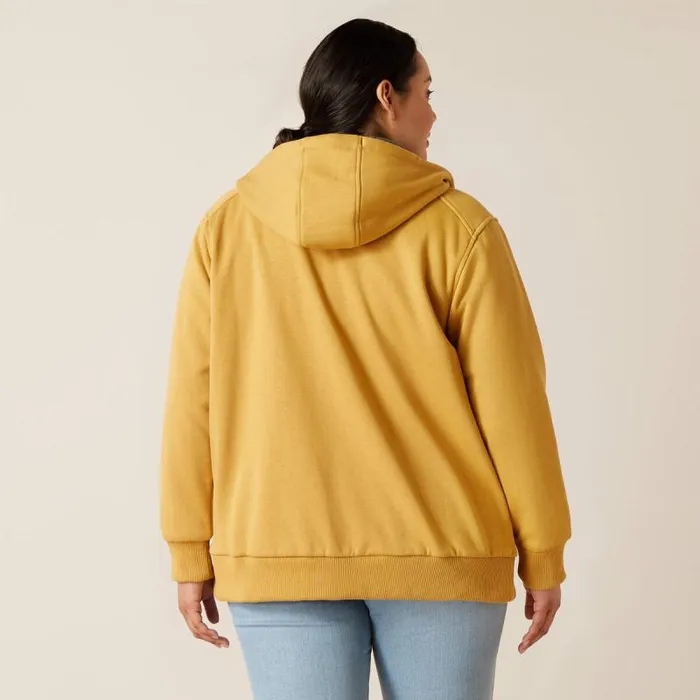 Women Sweatshirts and Hoodies Ariat Rebar AllWeather Full Zip Hoodie Antelope Women Sweatshirts and Hoodies Ariat Rebar AllWeather Full Zip Hoodie Antelope