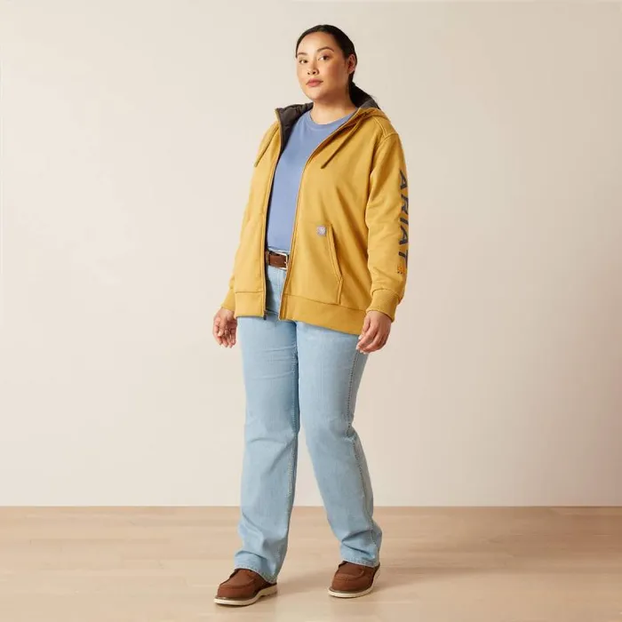 Women Sweatshirts and Hoodies Ariat Rebar AllWeather Full Zip Hoodie Antelope Women Sweatshirts and Hoodies Ariat Rebar AllWeather Full Zip Hoodie Antelope