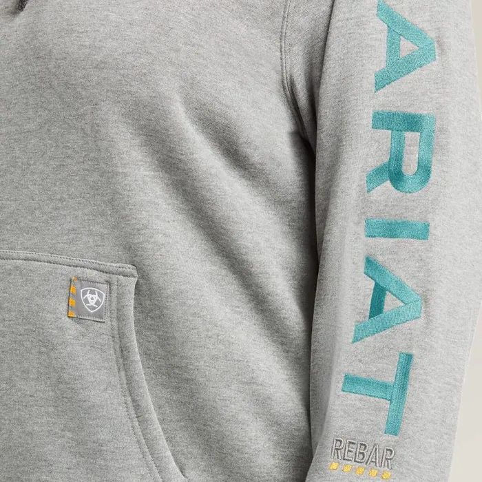 Women Sweatshirts and Hoodies Ariat Rebar Graphic Hoodie Heather Grey Women Sweatshirts and Hoodies Ariat Rebar Graphic Hoodie Heather Grey