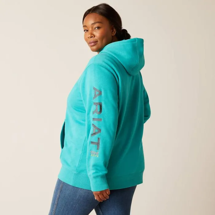 Women Sweatshirts and Hoodies Ariat Rebar Graphic Hoodie Latigo Bay Heatherdark Slate Women Sweatshirts and Hoodies Ariat Rebar Graphic Hoodie Latigo Bay Heatherdark Slate