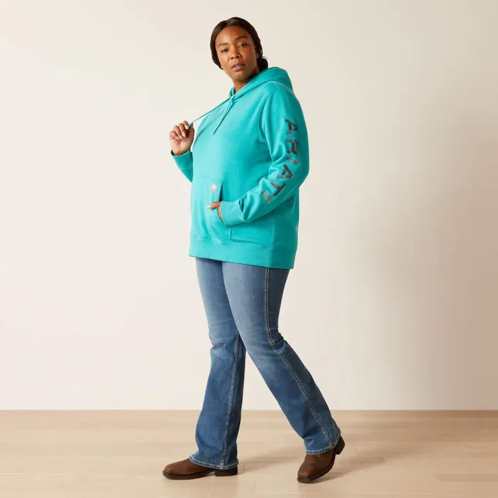 Women Sweatshirts and Hoodies Ariat Rebar Graphic Hoodie Latigo Bay Heatherdark Slate Women Sweatshirts and Hoodies Ariat Rebar Graphic Hoodie Latigo Bay Heatherdark Slate