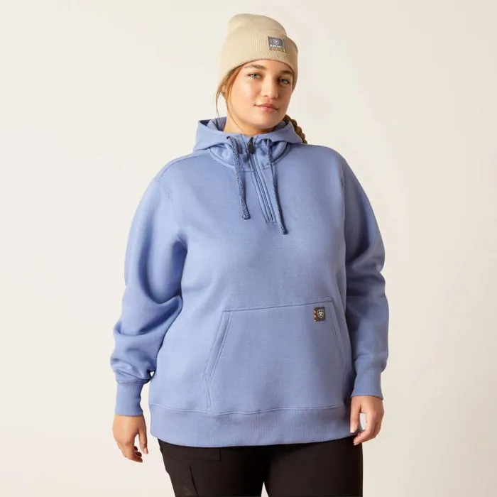 Women Sweatshirts and Hoodies Ariat Rebar Skill Set 12 Zip Hoodie Colony Blue Heather Women Sweatshirts and Hoodies Ariat Rebar Skill Set 12 Zip Hoodie Colony Blue Heather