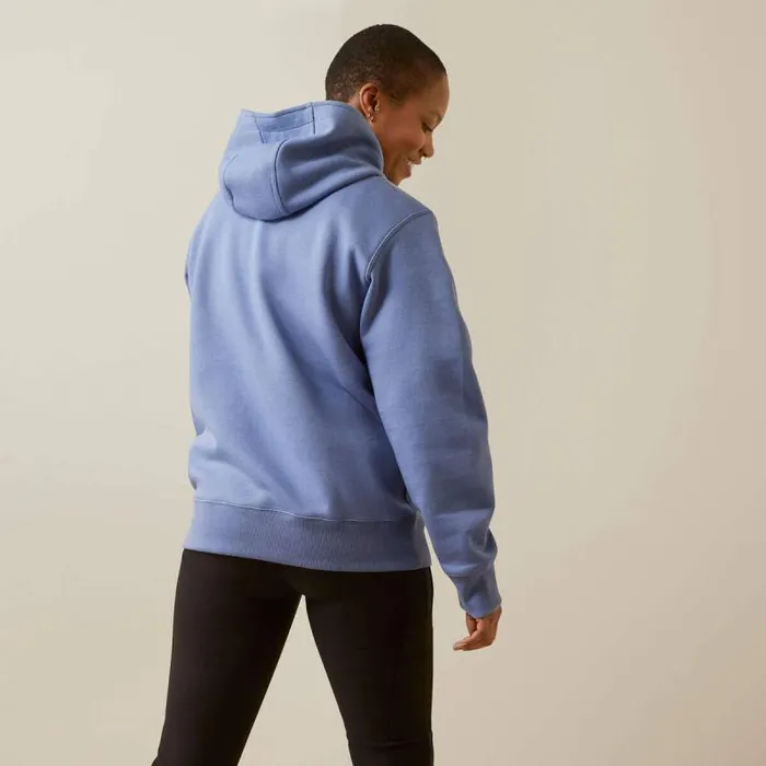 Women Sweatshirts and Hoodies Ariat Rebar Skill Set 12 Zip Hoodie Colony Blue Heather Women Sweatshirts and Hoodies Ariat Rebar Skill Set 12 Zip Hoodie Colony Blue Heather