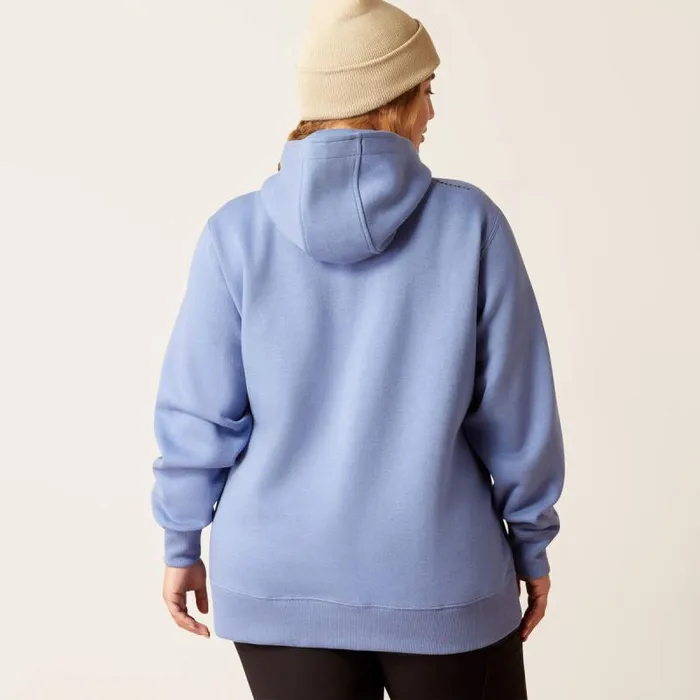 Women Sweatshirts and Hoodies Ariat Rebar Skill Set 12 Zip Hoodie Colony Blue Heather Women Sweatshirts and Hoodies Ariat Rebar Skill Set 12 Zip Hoodie Colony Blue Heather