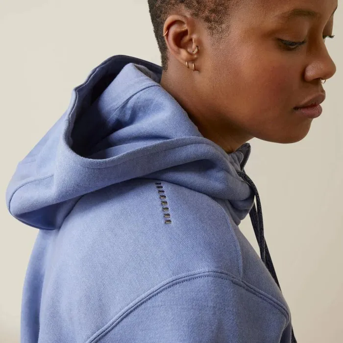 Women Sweatshirts and Hoodies Ariat Rebar Skill Set 12 Zip Hoodie Colony Blue Heather Women Sweatshirts and Hoodies Ariat Rebar Skill Set 12 Zip Hoodie Colony Blue Heather