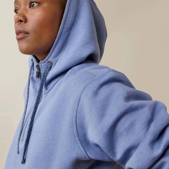 Women Sweatshirts and Hoodies Ariat Rebar Skill Set 12 Zip Hoodie Colony Blue Heather Women Sweatshirts and Hoodies Ariat Rebar Skill Set 12 Zip Hoodie Colony Blue Heather