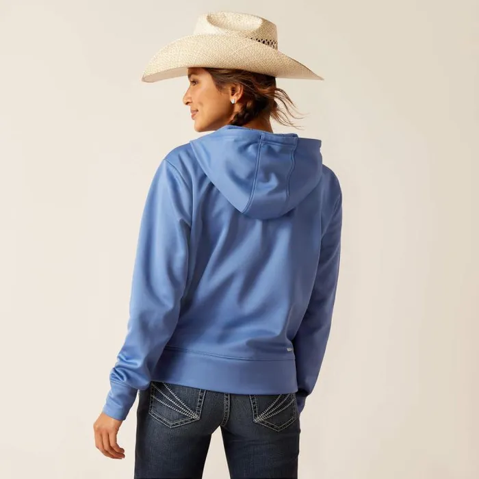 Women Sweatshirts and Hoodies Ariat Tek Hoodie 12 Zip Hoodie Dutch Blue Women Sweatshirts and Hoodies Ariat Tek Hoodie 12 Zip Hoodie Dutch Blue