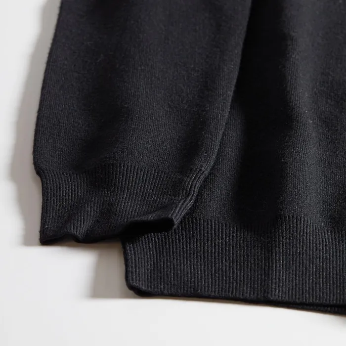 Women Sweatshirts MONROW Soft Knit Raglan Sweater Black