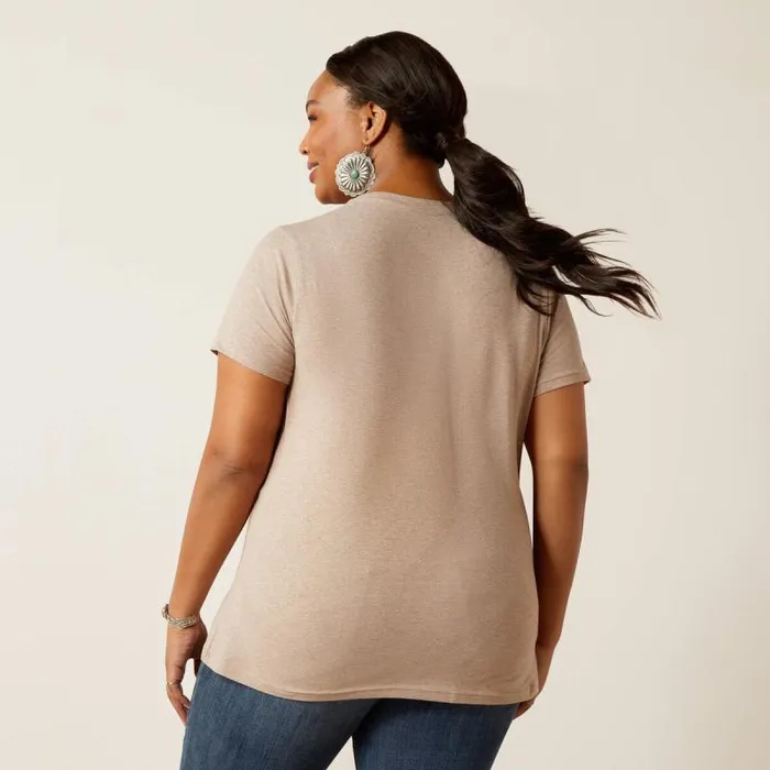Women TShirts and Tops Ariat Adventure Tee TShirt Oatmeal Heather Women TShirts and Tops Ariat Adventure Tee TShirt Oatmeal Heather