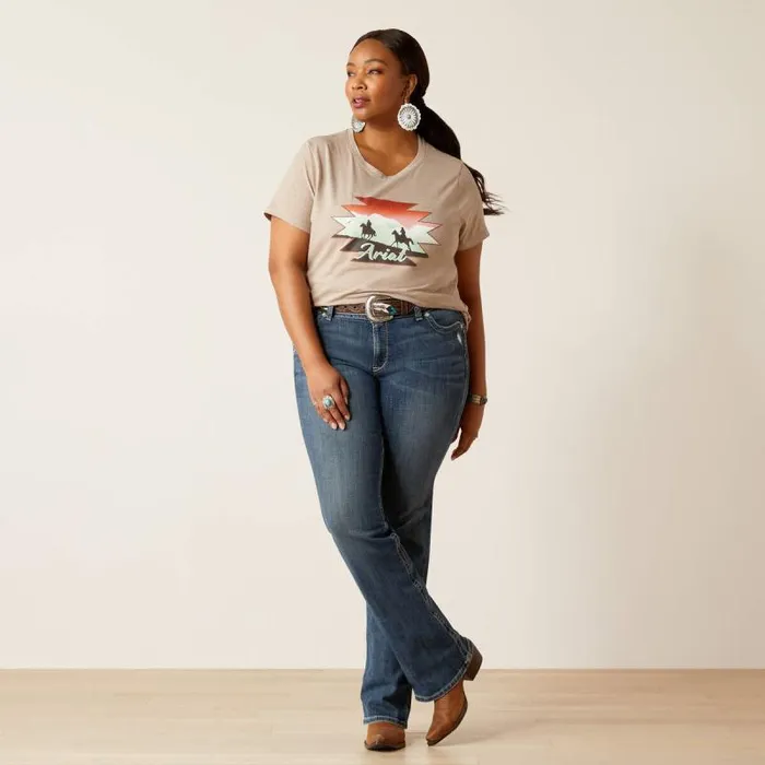 Women TShirts and Tops Ariat Adventure Tee TShirt Oatmeal Heather Women TShirts and Tops Ariat Adventure Tee TShirt Oatmeal Heather