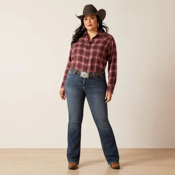 Women TShirts and Tops Ariat Billie Jean Shirt Lucky Plaid Women TShirts and Tops Ariat Billie Jean Shirt Lucky Plaid