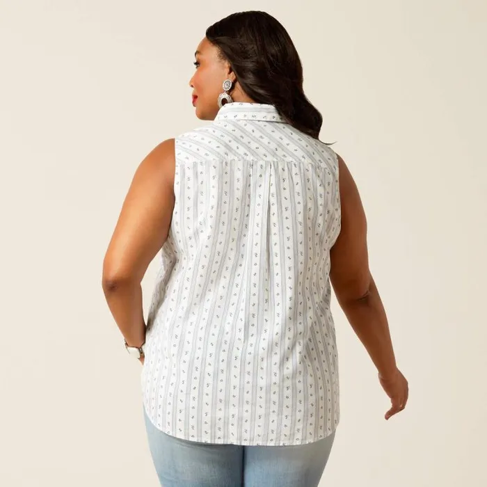 Women TShirts and Tops Ariat Billie Jean Shirt Mama039s Floral Stripe