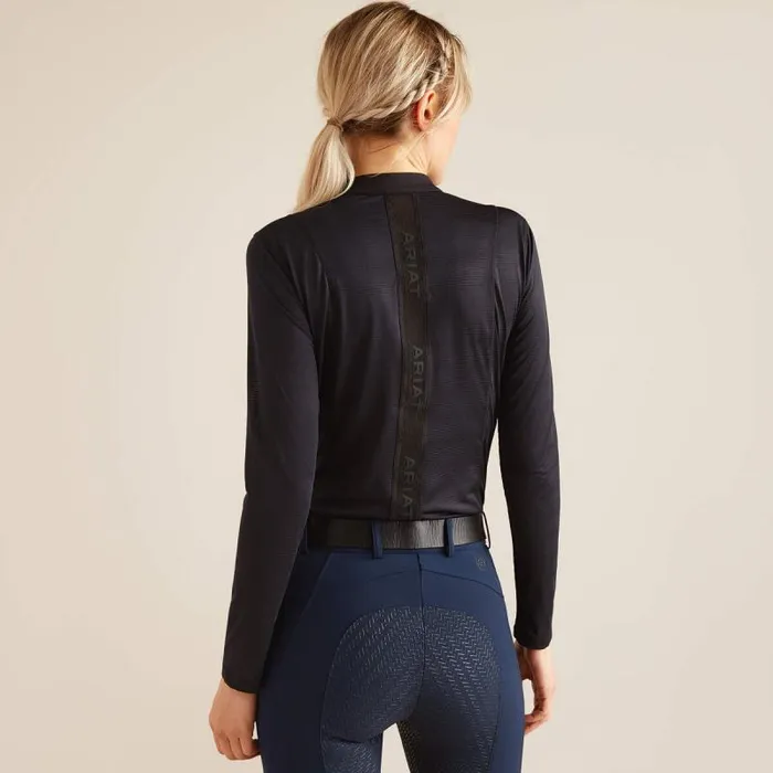Women TShirts and Tops Ariat Breathe 14 Zip Baselayer Black Women TShirts and Tops Ariat Breathe 14 Zip Baselayer Black
